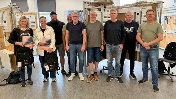 Tværfaglig Grøn Energioperatører fra Vesthimmerlands Kommune: Per Dahl Pedersen, Jørgen Høgh Kristoffersen, Thomas Nordahl og fra Aalborg kommune: Helle Senft Adamsen, Kim Gregers Nielsen, Rikke Lykke lauesen, Dan Schmidt, Henrik Christiansen, Peter Neist Jørgensen 